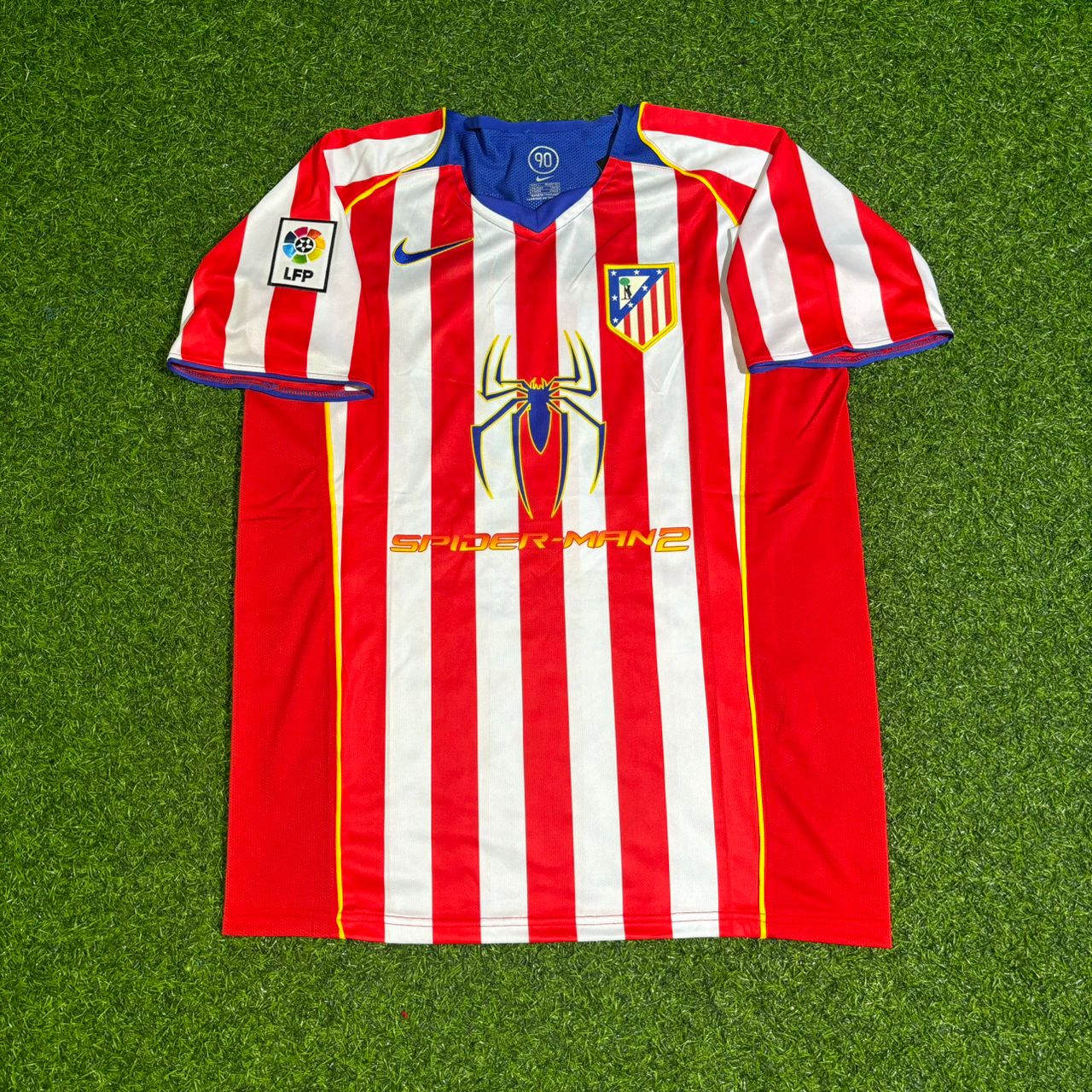 Diego Forlán Atletico Madrid SpiderMan Retro Football Jersey