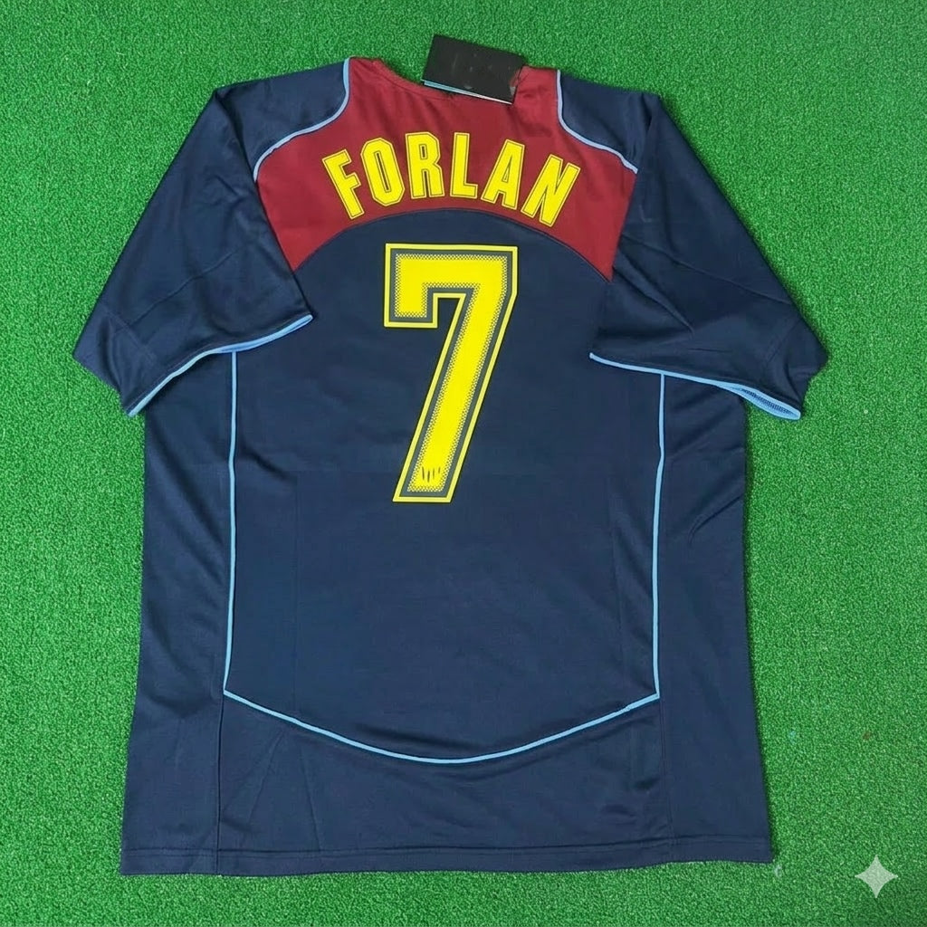 Diego Forlán #7 Atlético Madrid SpiderMan Retro Fußballtrikot