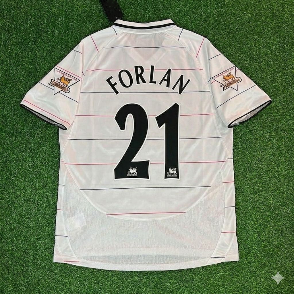 Diego Forlán #21 Manchester United 2003/2005 Retro Jersey Trikot