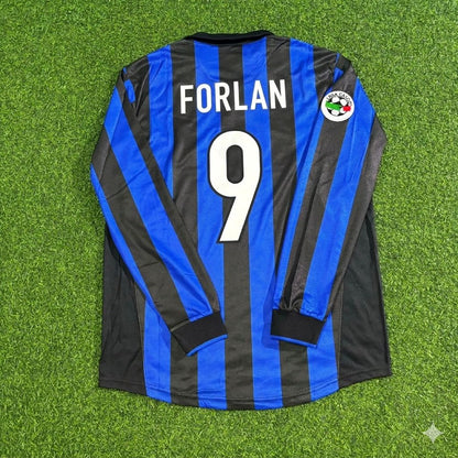 Diego Forlan - Inter Retro Jersey Trikot Maillot Maglia Soccer Shirt