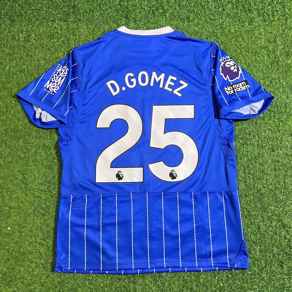 Diego Gomez #25 Brighton 2026/2027 New Season Home Blue Football Jersey