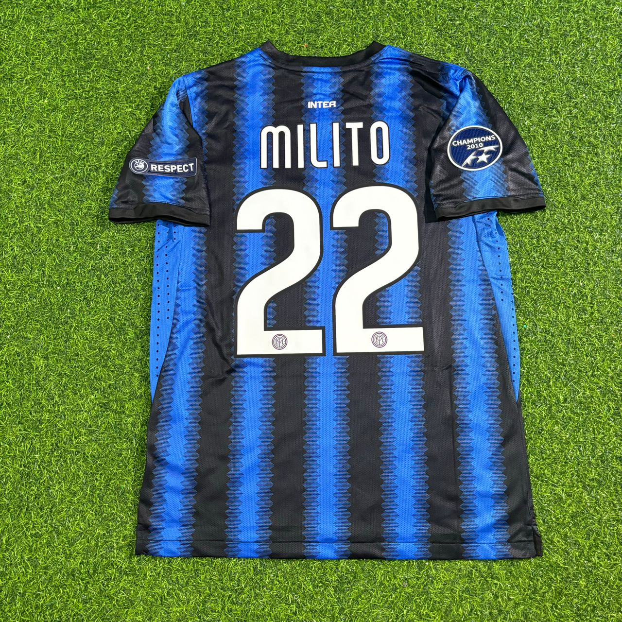 Diego Milito - Inter 2011 Jersey Soccer Trikot Maillot Maglia Soccer Shirt
