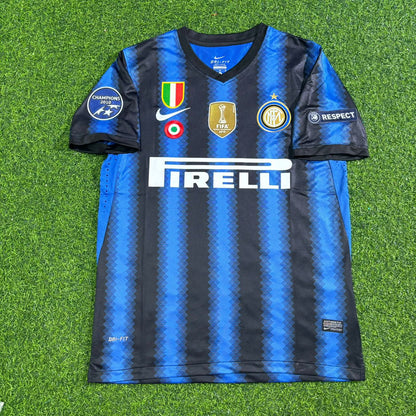 Diego Milito - Inter 2011 Jersey Soccer Trikot Maillot Maglia Soccer Shirt