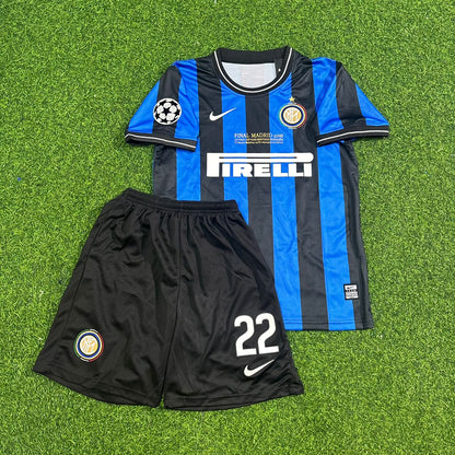 Diego Milito Inter Milan 2010 Champions League Final Kids Football Jersey