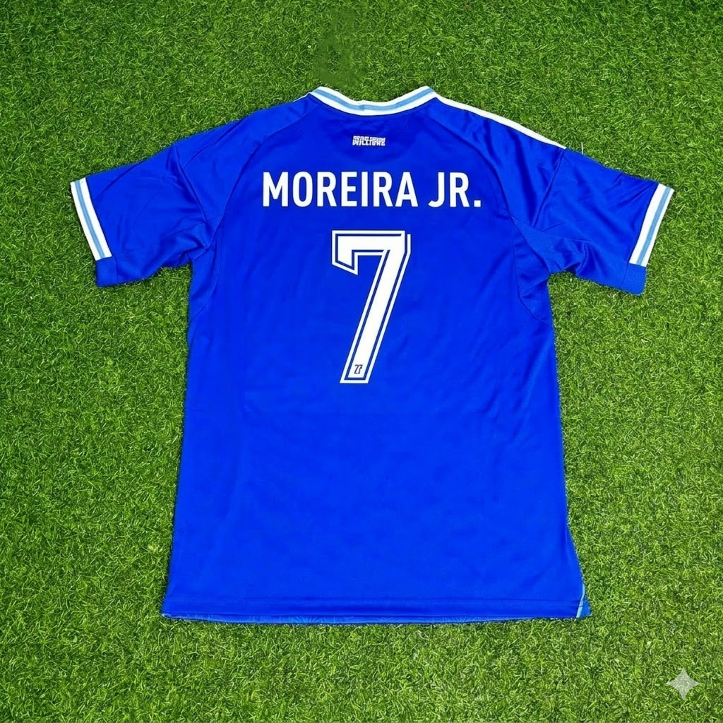 Diego Moreira Jr. 7- Strasbourg New Season 2026 Jersey Trikot Maillot Soccer Shirt