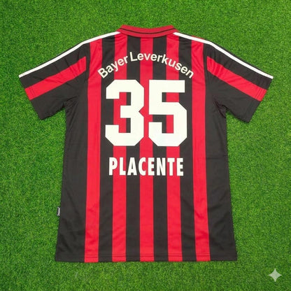 Diego Placente Bayer 04 Leverkusen 2001-2002 Heimtrikot | Retro Kit | Trikot Soccer Shirt