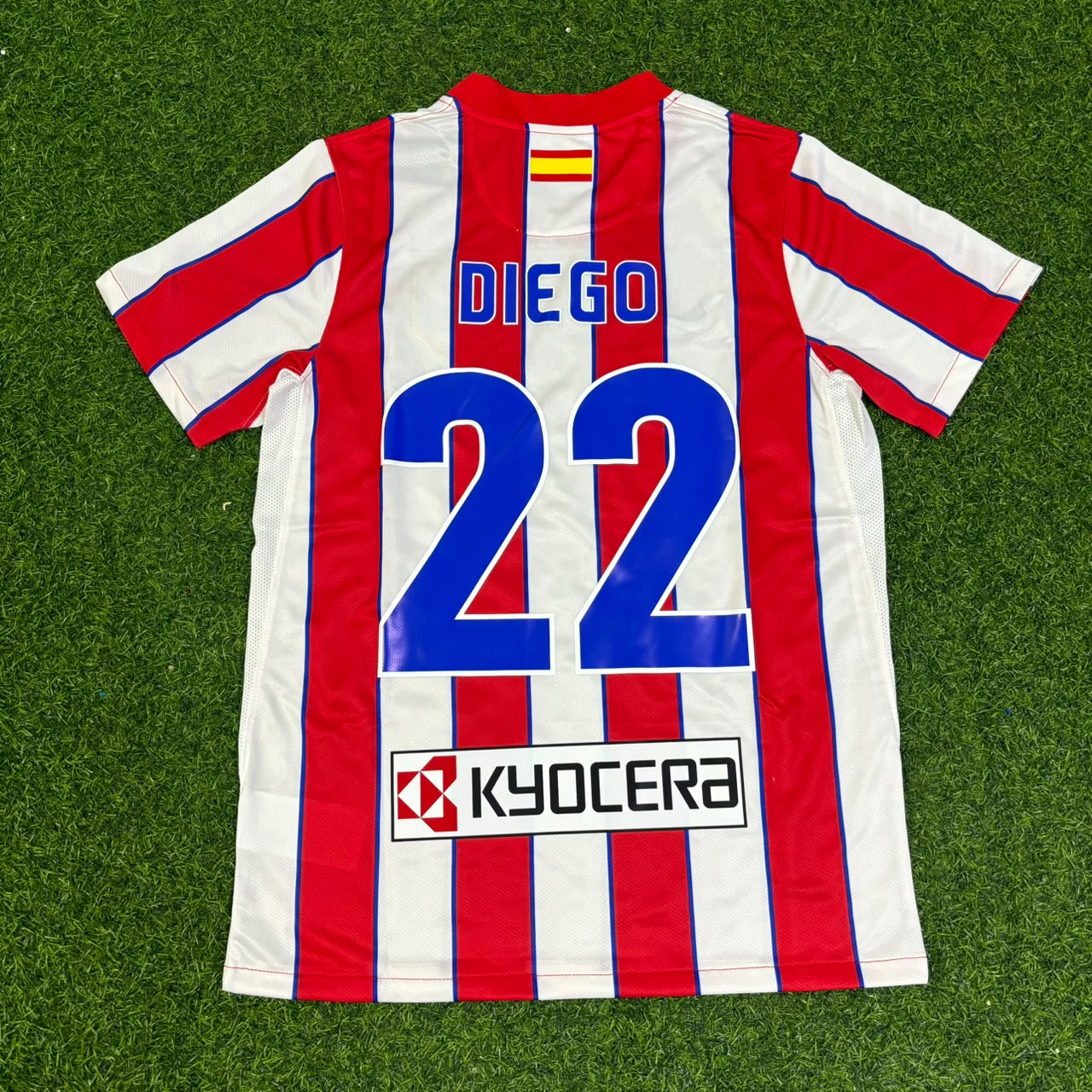 Diego Ribas Atletico Madrid 2011 Retro Football Jersey Kit
