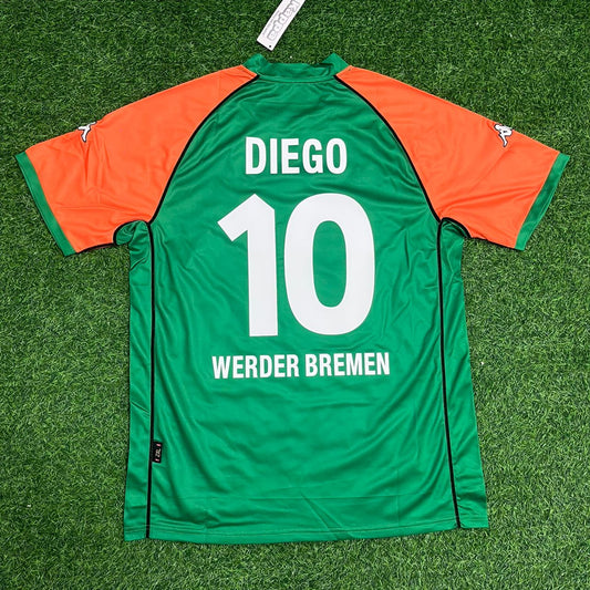 Diego Ribas Werder Bremen Retro Heimtrikot | Retro Kit | Trikot Soccer Shirt
