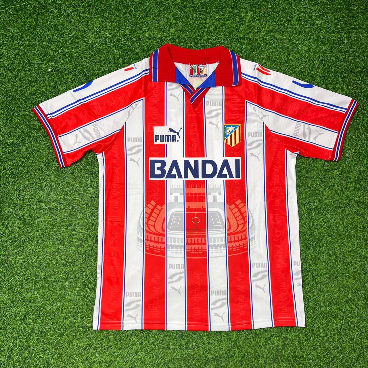 Diego Simeone Atletico Madrid 1996-1997 Retro Football Jersey