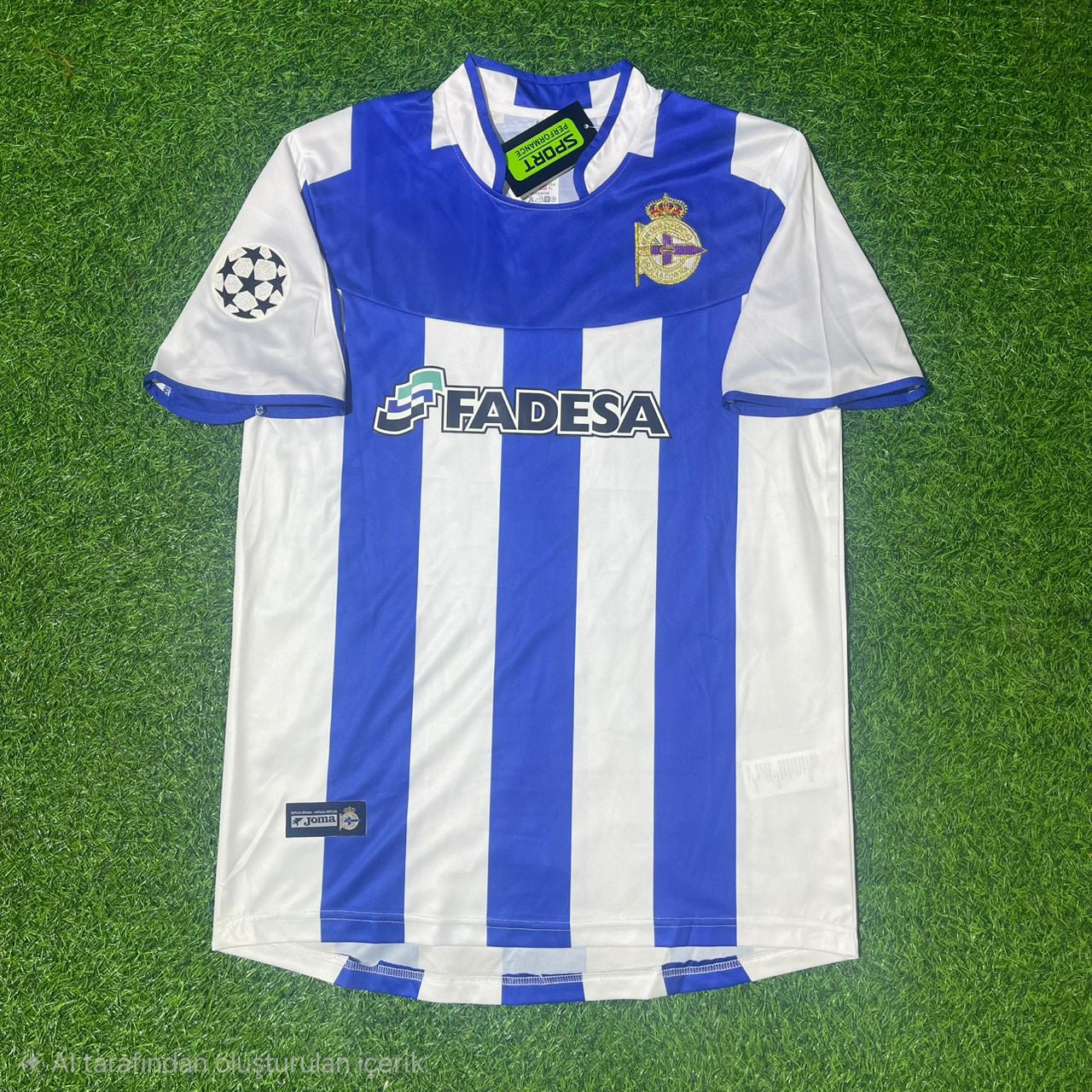 Deportivo La Coruna 2003 2004 Retro Jersey Camiseta Soccer Shirt