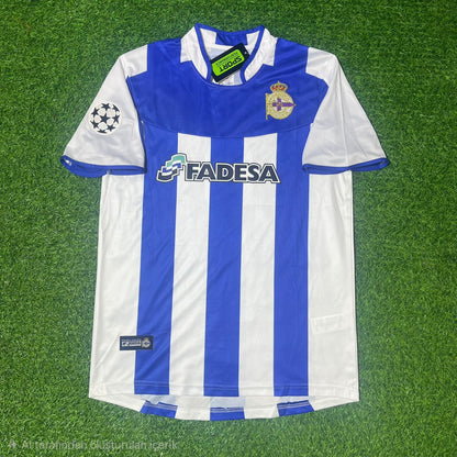 Deportivo La Coruna 2003 2004 Retro Jersey Camiseta Soccer Shirt
