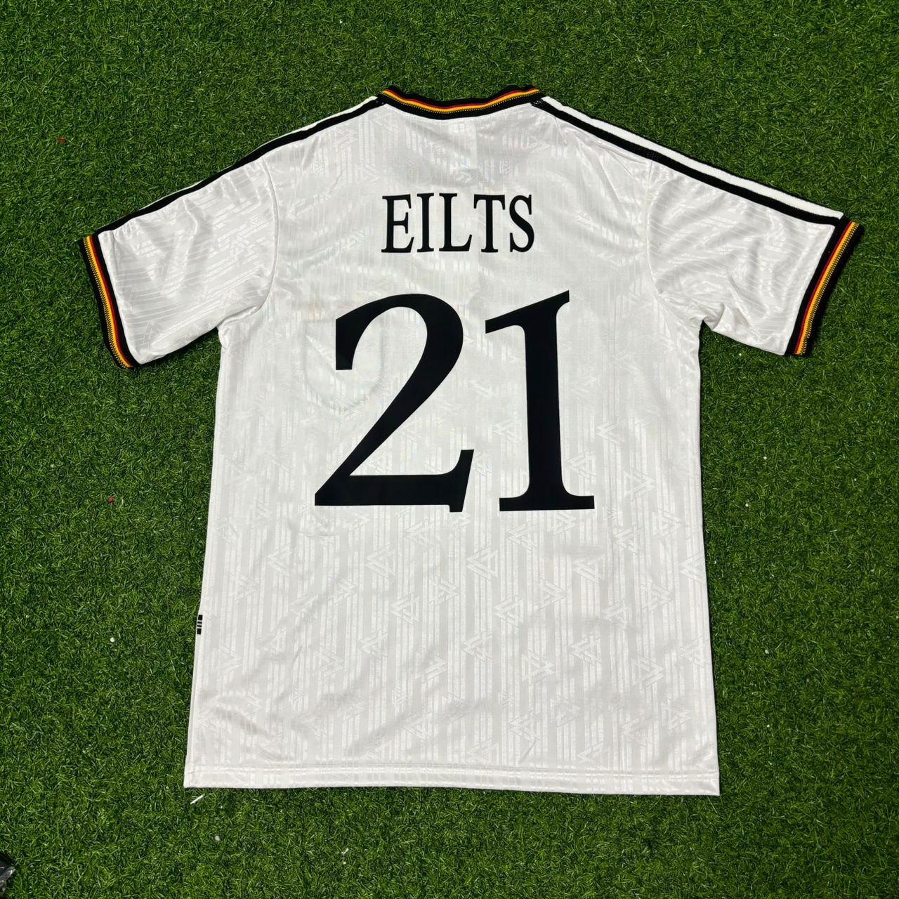 Dieter Eilts Deutschland EM 1996 Finale Heim Retro Fußballtrikot Set