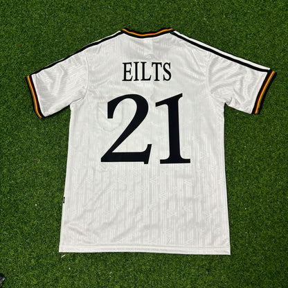 Dieter Eilts Deutschland EM 1996 Finale Heim Retro Fußballtrikot Set