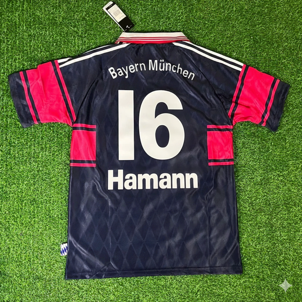Dietmar Hamann 16 Bayern Munich Retro 1997/99 Jersey Trikot