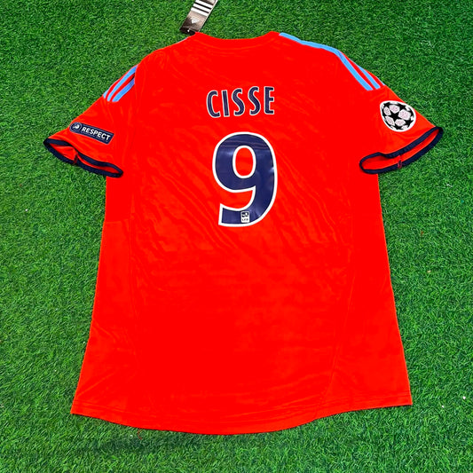 Djibril Cisse Marseille Retro Football Jersey Kit
