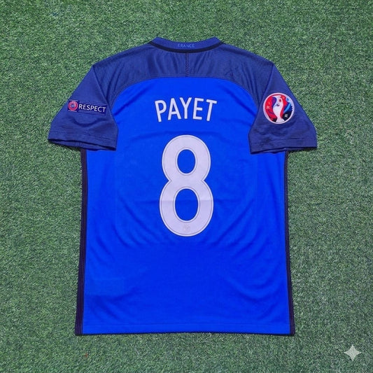 Dimitri Payet #8 Frankreich EM 2016 Heim Retro Fußballtrikot