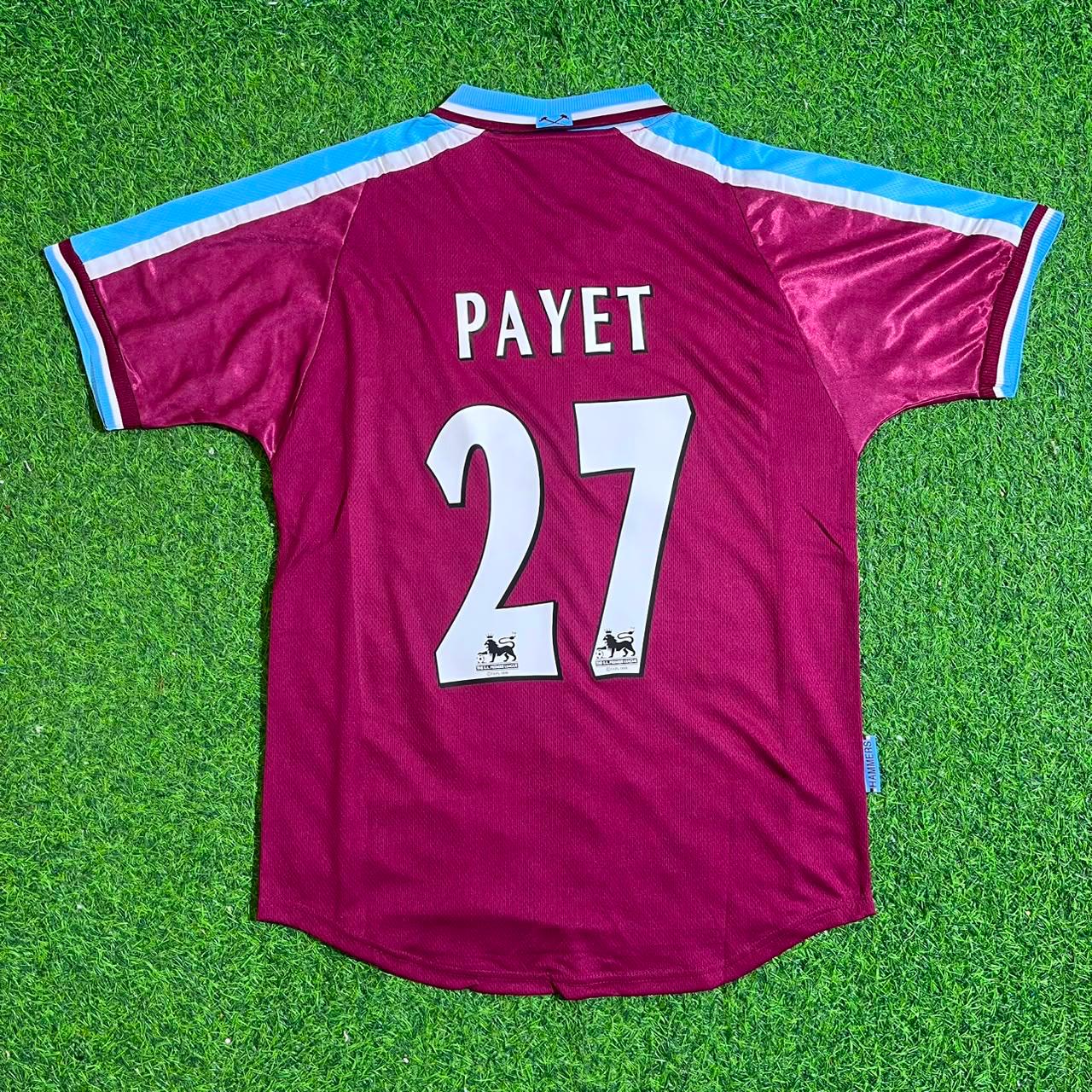 Dimitri Payet #27 West Ham United Home Retro Football Jersey