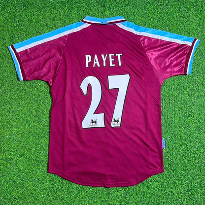 Dimitri Payet #27 West Ham United Home Retro Football Jersey