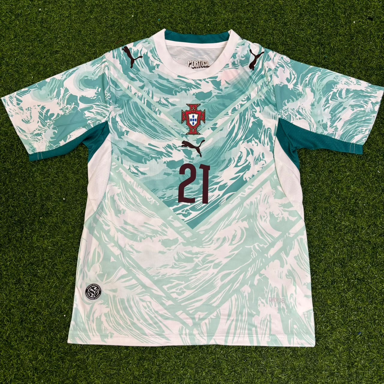 Bernardo Silva Portugal WM 2026 Auswärtstrikot Weiß