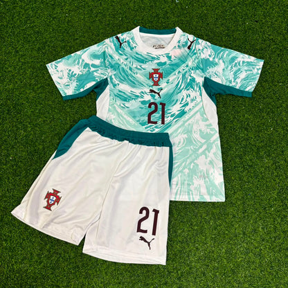 Bernardo Silva Portugal WM 2026 Auswärtstrikot Weiß