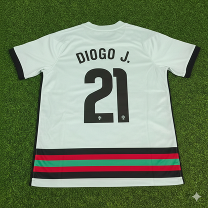 Portugal EURO 2020 Retro Away Football Jersey