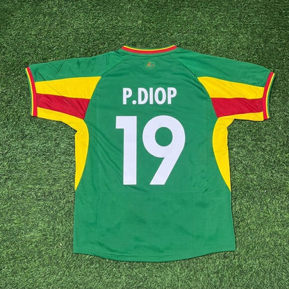 Papa Bouba Diop Senegal 2002 World Cup Retro Jersey Trikot Maillot