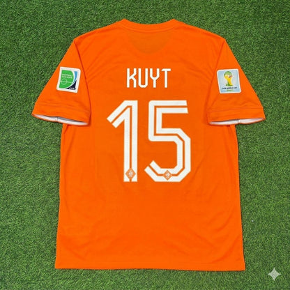 Dirk Kuyt Netherlands 2014 World Cup Home Football Jersey