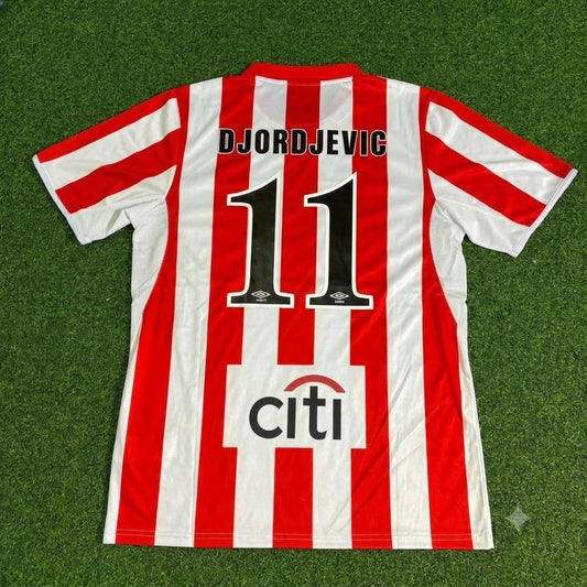 Predrag Djordjevic Olympiacos 2004-2005 Retro Home Football Jersey