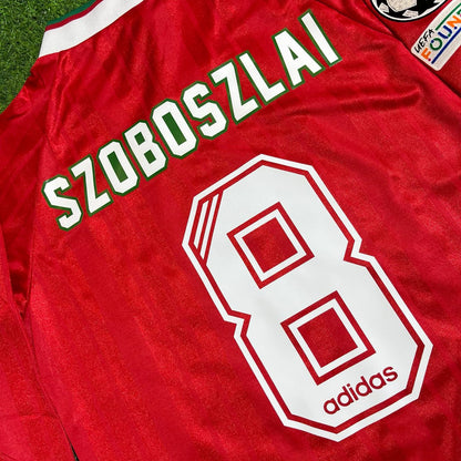 Dominik Szoboszlai Liverpool Long Sleeve Retro Kit Jersey Trikot Maillot Soccer Shirt