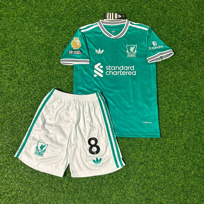 Dominik Szoboszlai Liverpool 2026 New Season Kids Football Jersey Kit