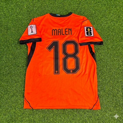 Donyell Malen #18 Netherlands 2026 World Cup New Season Football Jersey