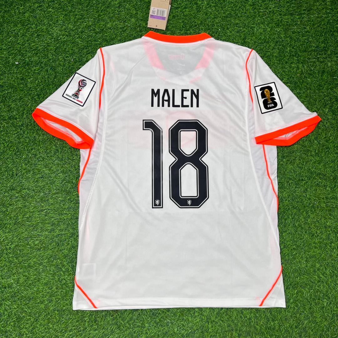 Donyell Malen #18 Niederlande 2026 WM Neues Saison Fußballtrikot