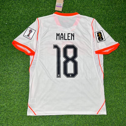 Donyell Malen #18 Niederlande 2026 WM Neues Saison Fußballtrikot