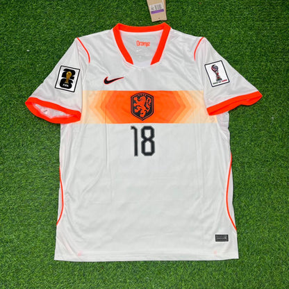 Donyell Malen #18 Niederlande 2026 WM Neues Saison Fußballtrikot