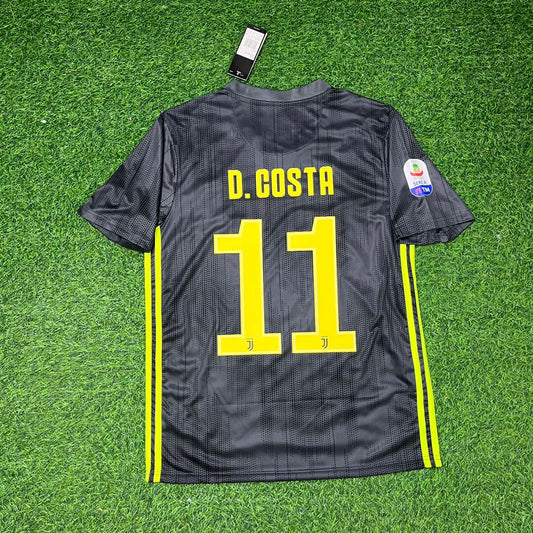 Douglas Costa Juventus 2017-2018 Home Retro Football Jersey