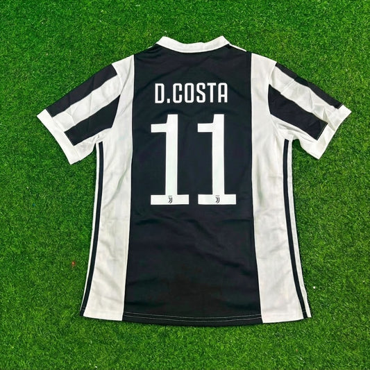 Douglas Costa #11 Juventus 2017-2018 Retro Football Jersey