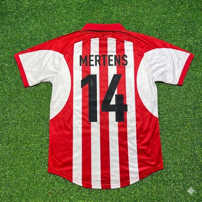 Dries Mertens #14 PSV Eindhoven Retro Football Jersey Kit