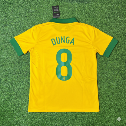 Dunga Brazil Retro Football Jersey Kit