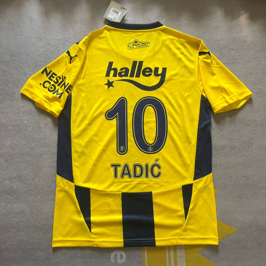 Dusan Tadic Fenerbahçe 2024 2025 Yeni Sezon Forma New Season Home Jersey Trikot Maillot Jersey