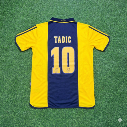 Dusan Tadic Ajax Retro Yellow Football Jersey