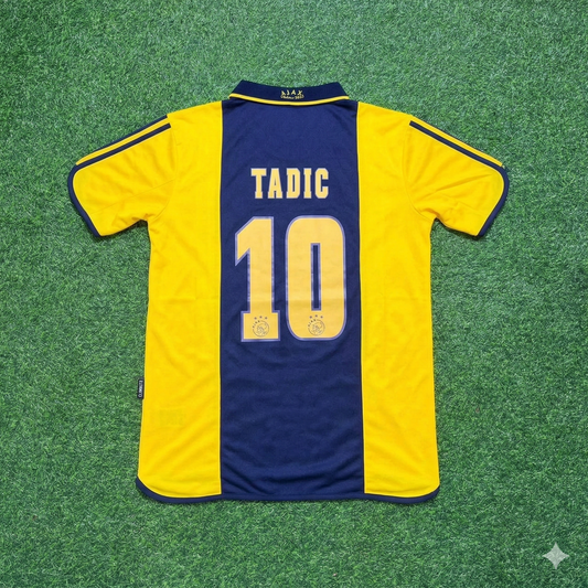 Dusan Tadic Ajax Retro Yellow Football Jersey