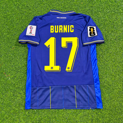 Dzenis Burnić Bosnia and Herzegovina 2026 World Cup Blue Football Jersey
