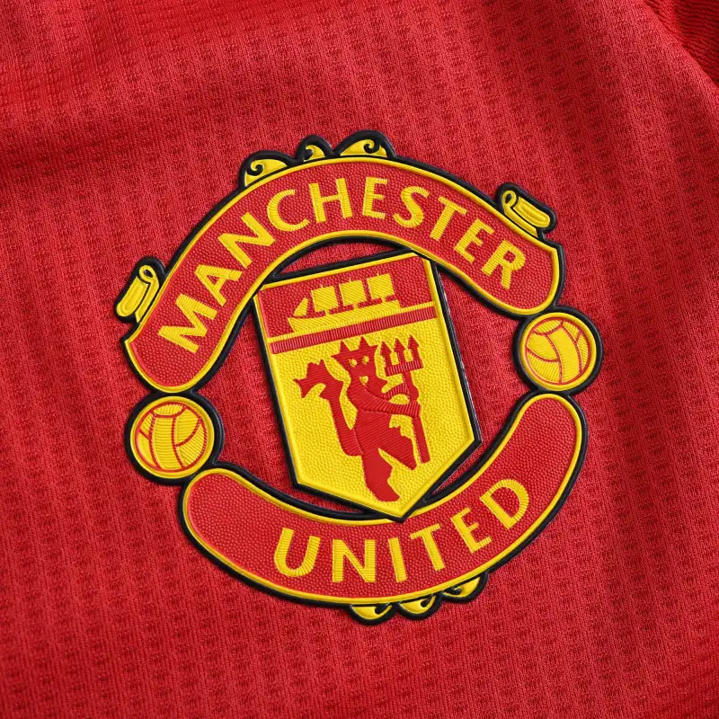 Manchester United Player Version 2024 2025 Home Red New Season Jersey Maillot Trikot Maglia