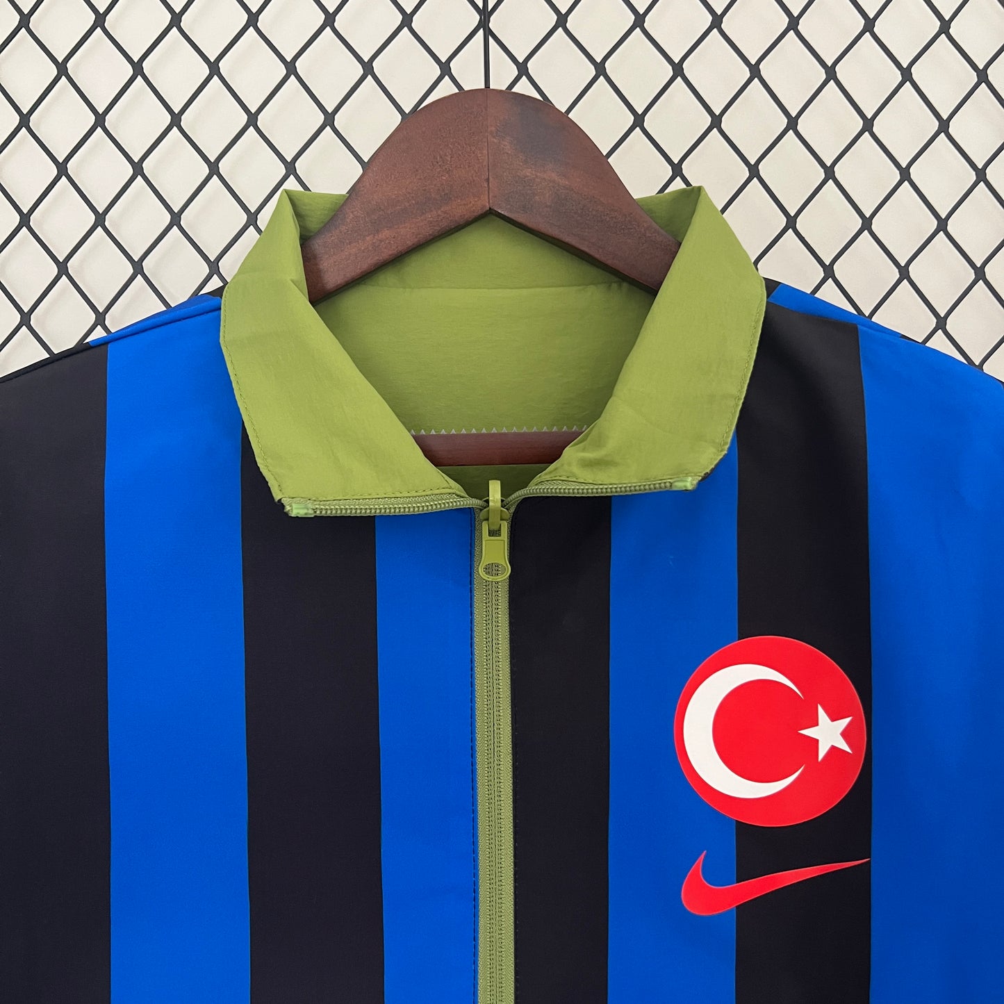 Türkiye Turkey Cift Tarafli Reversible Mont Jacket