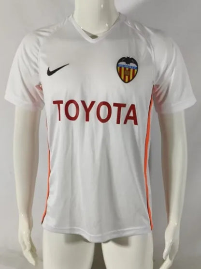 David Villa Valencia 2006 2007 Retro Jersey Camiseta Soccer Shirt