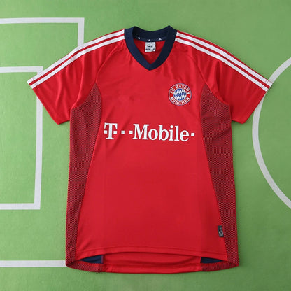Bayern München 02/03 Season Home Red  Retro Jersey Trikot Soccer Shirt