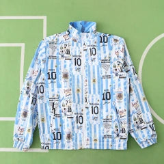 Argentina Special World Cup Both Sides Football Windbreaker Windjacke