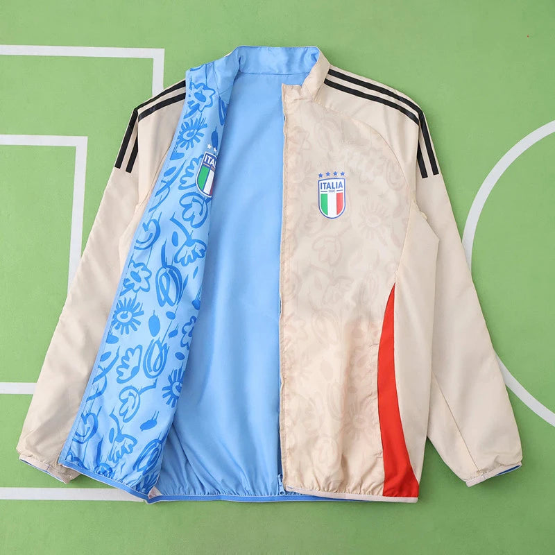 Italy  2025-26 Season Both Sides Football Windbreaker Windjacke