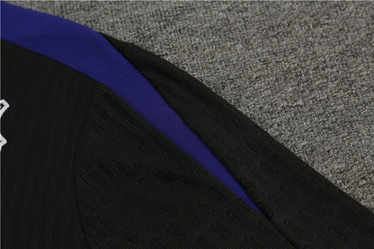 Barcelona Tracksuit Black Training Top Pack