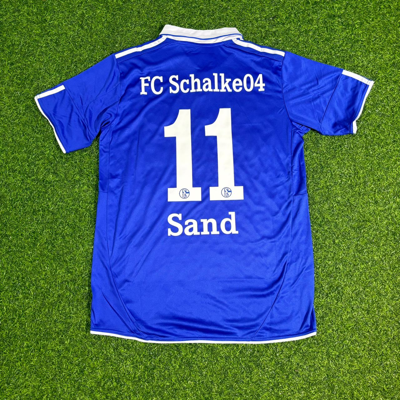 Ebbe Sand #11 Schalke 04 Heim Retro Fußballtrikot